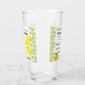 Wanneer het leven je LEMONS Country Humor geeft Glas (Links)