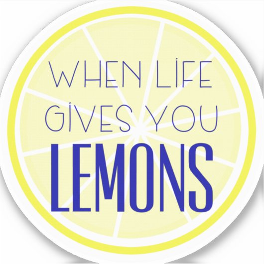 Wanneer het leven je luiers aanspreekt sticker (Voorkant)