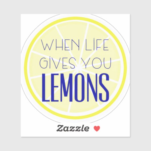 Wanneer het leven je luiers aanspreekt sticker (Vel)