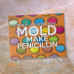 WANNEER HET LEVEN JE MOEDERGEBIED BIEDT LEGPUZZEL<br><div class="desc">Kool,  trendy science geïnspireerd jigzaag ontworpen voor alle wetenschappers,  wetenschapsdocenten,  wetenschapsstudenten,  kortom,  elke wetenschapsgeek in je leven (en dat geldt ook voor jou)! Ontworpen door: Science Geekness© op http://www.zazzle.com/sciencegeekness*</div>