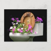 Wanneer het leven je poep geeft briefkaart (Voorkant)