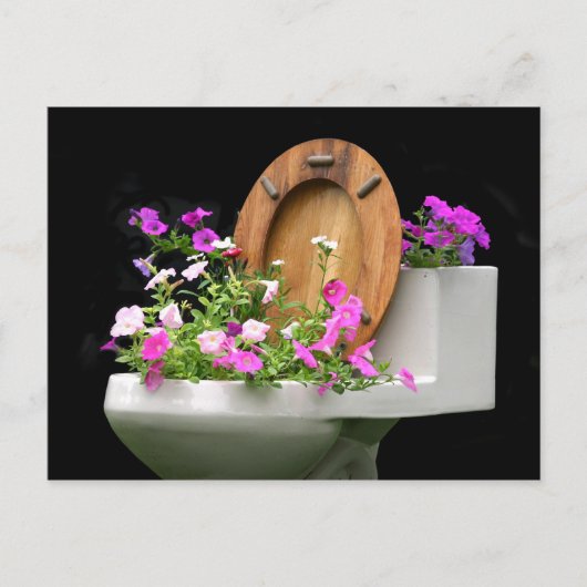 Wanneer het leven je poep geeft briefkaart (Voorkant)