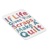 Wanneer het leven je restjes geeft, maak dan een q magneet (Rechterzijde)