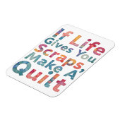 Wanneer het leven je restjes geeft, maak dan een q magneet (Linkerzijde)