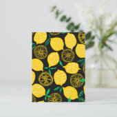 Wanneer het leven je zonnige gele luiers geeft briefkaart (Staand voorkant)