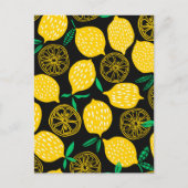 Wanneer het leven je zonnige gele luiers geeft briefkaart (Voorkant)