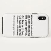 Wanneer het leven krachtig is Case-Mate iPhone case (Achterkant (horizontaal))