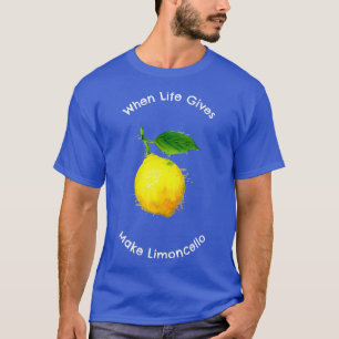Wanneer het leven Lemons T geeft T-shirt