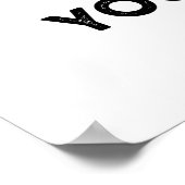 Wanneer het leven onscherp wordt, pas dan uw focus poster (Hoek)