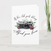 Wanneer het leven onscherp wordt, pas uw Focus Fun Kaart (Voorkant)