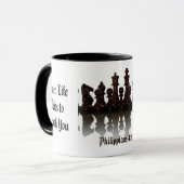 Wanneer het Leven probeert om u te overrompelen tw Mok (Voorkant links)