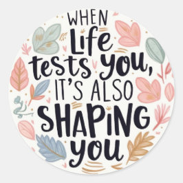 Wanneer het leven Sticker