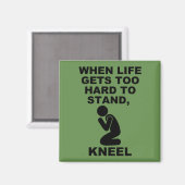 Wanneer het leven te moeilijk wordt om Christelijk Magneet (Voorkant / Achterkant)