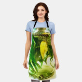 Wanneer het leven u citroenenAlles-over-druk Apron Schort (Gedragen)