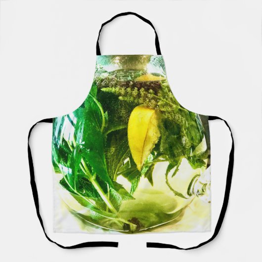 Wanneer het leven u citroenenAlles-over-druk Apron Schort (Voorkant)