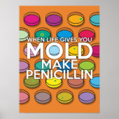 WANNEER HET LEVEN U GEEFT MOET U PENICILLIN MAKEN POSTER (Voorkant)