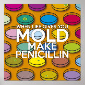 WANNEER HET LEVEN U GEEFT MOET U PENICILLIN WETENS POSTER (Voorkant)