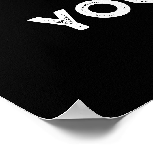 Wanneer het leven wazig wordt, pas dan je scherpst poster (Hoek)