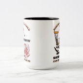 Wanneer het leven wordt tweekleurige koffiemok (Center)