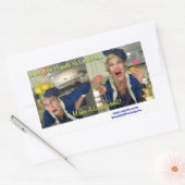 "Wanneer het leven Ya citroenen" stickers (Envelop)