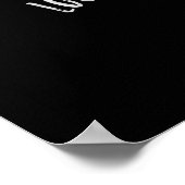 Wanneer het regent - Inspirerend Poster (Hoek)