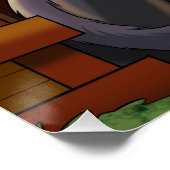 Wanneer het tijd is perfect poster (Hoek)