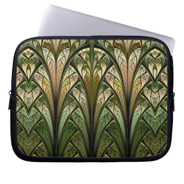 Wanneer het Wind van het Westen blaast Laptop Sleeve (Voorkant)