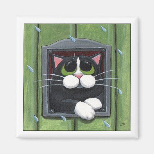 Wanneer houdt het op? - Kattenmagneet Magneet (Voorkant)