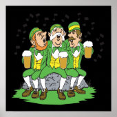 Wanneer Ierse ogen glimlachen Poster (Voorkant)