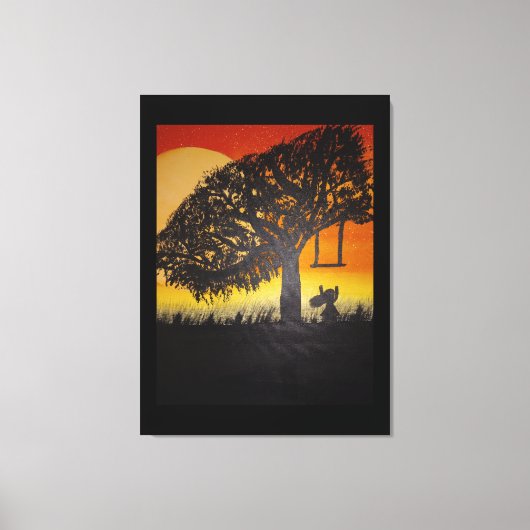 Wanneer ik Canvas druk opgroeide Afdruk (Voorkant)