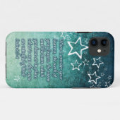 Wanneer ik de sterren zie psalm 8:3-4 Bijbelverse Case-Mate iPhone Case (Achterkant (horizontaal))