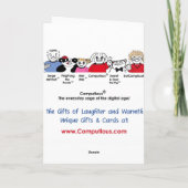 Wanneer ik denk aan wat ik voor… bedankkaart (Achterkant)