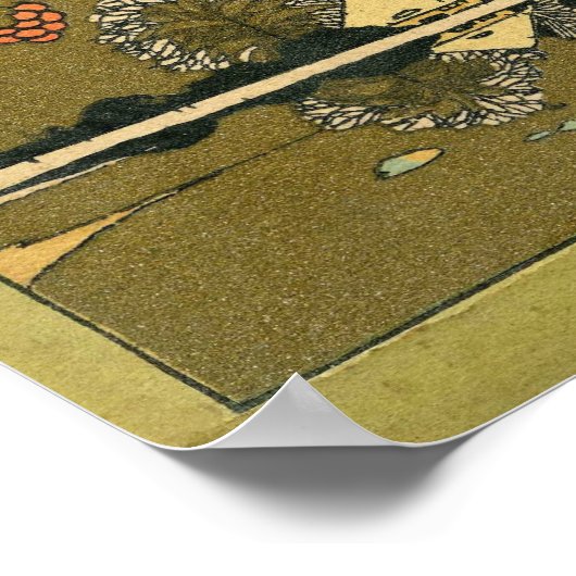 "Wanneer ik het vergeet" Poster (Hoek)