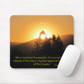 Wanneer ik het wonder bewonder.. Gahndi Muismat (Met muis)