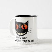 WANNEER IK SNAP TWEEKLEURIGE KOFFIEMOK (Voorkant links)