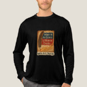 Wanneer in de loop van menselijke gebeurtenissen - Tri-Blend shirt (Voorkant volledig)