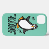 Wanneer in gevaar of in verdubbeling Case-Mate iPhone case (Achterkant (horizontaal))