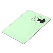 Wanneer in Problemen Notitieblok (Schuin)