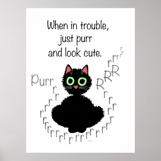 Wanneer in Problemen Poster (Voorkant)