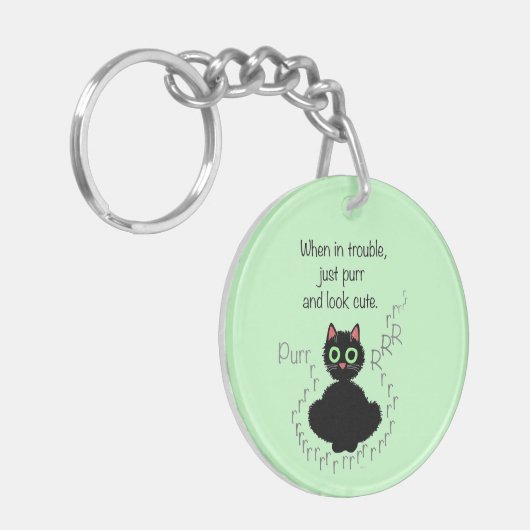 Wanneer in Problemen Sleutelhanger (Voorkant Links)