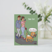 Wanneer in Rome Briefkaart (Staand voorkant)