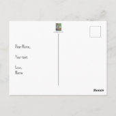 Wanneer in Rome Briefkaart (Achterkant)