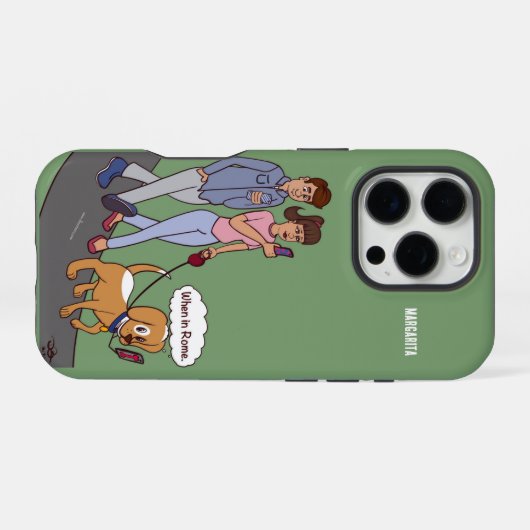 Wanneer in Rome iPhone Hoesje (Achterkant horizontaal)