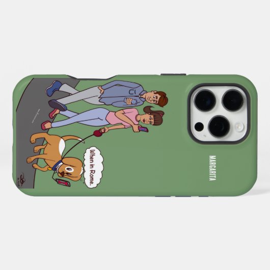 Wanneer in Rome iPhone Hoesje (Achterkant horizontaal)