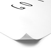 Wanneer in twijfel wordt getrokken ga naar de bibl poster (Hoek)