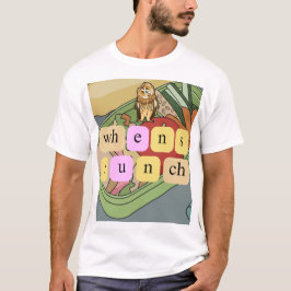 Wanneer is de lunch? T-Shirt