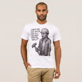 Wanneer is deze dag voorbij? t-shirt (Voorkant volledig)