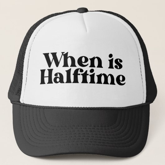 Wanneer is Halftime trucker hoed, Football Pet (Voorkant)