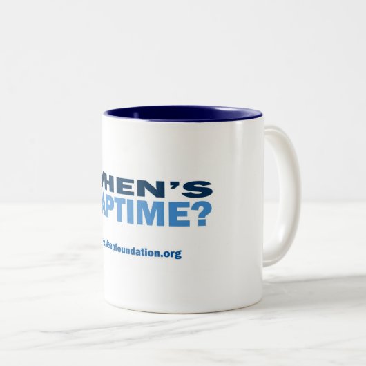 Wanneer is Naptime? Mok (Voorkant rechts)