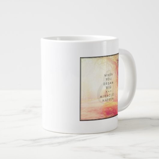 Wanneer je droomt grote koffiekop (Voorkant rechts)